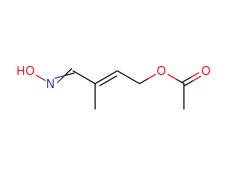 2-Butenal, 4-(acetyloxy)-2-methyl-, 1-oxime