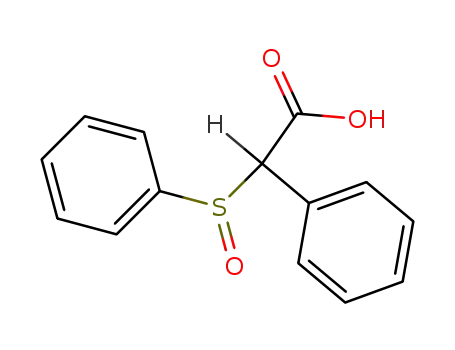 Molecular Structure of 876494-48-3 (benzenesulfinyl-phenyl-acetic acid)
