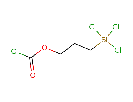 Molecular Structure of 18098-86-7 (3-(TRICHLOROSILYL)PROPYLCHLOROFORMATE)