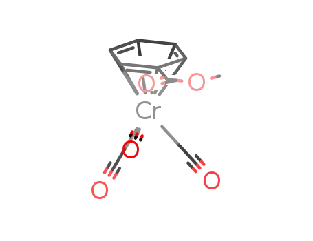 Molecular Structure of 12125-87-0 ((METHYL BENZOATE)TRICARBONYLCHROMIUM)