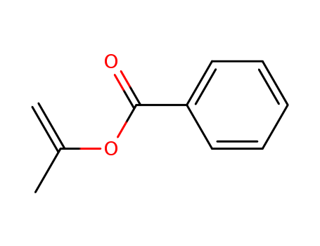 Molecular Structure of 13893-90-8 (1-Propen-2-ol, benzoate)