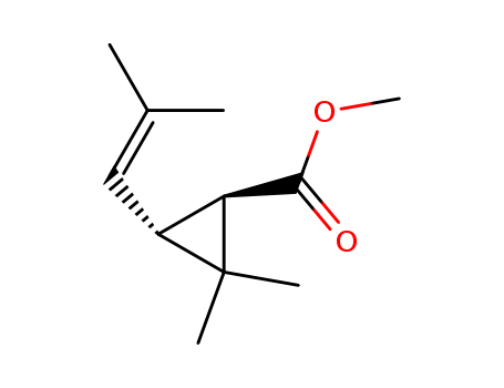 2,2-DIMETHYL-3-(2-METHYLPROPENYL)-CYCLOPROPANECARBOXYLICACID,METHYLESTER