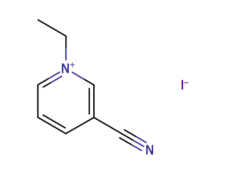 Molecular Structure of 19424-11-4 (3-cyano-1-ethylpyridinium)