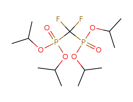 Molecular Structure of 78715-59-0 (Tetraisopropyl Difluoromethylenebisphosphonate)