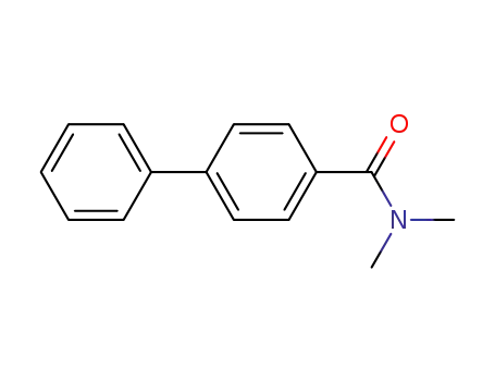 Molecular Structure of 33322-67-7 (N, N-dimethyl [1,1’-biphenyl]-4-carboxamide)