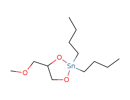 Molecular Structure of 136094-78-5 (4-methoxymethyl-1,3-dioxa-2-stannolane-Bu<sub>2</sub>)