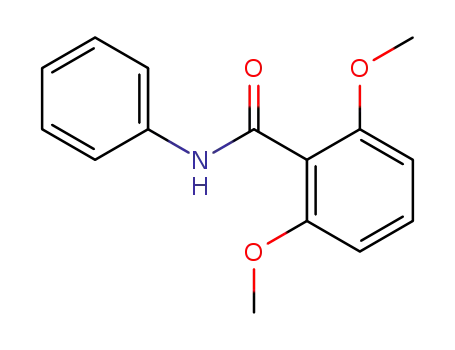 Molecular Structure of 1466-77-9 (2,6-dimethoxy-N-phenylbenzamide)