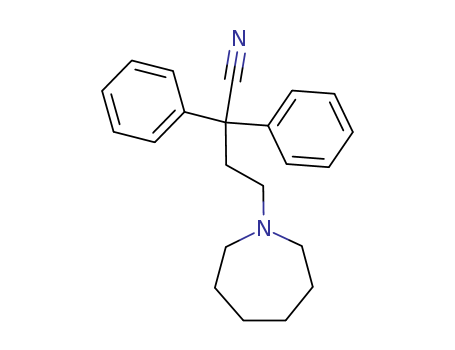 1H-Azepine-1-butanenitrile,hexahydro-a,a-diphenyl-