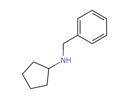 Molecular Structure of 15205-23-9 (N-benzylcyclopentanamine)