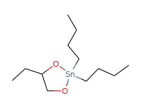 Molecular Structure of 134110-54-6 (4-ethyl-1,3-dioxa-2-stannolane-Bu<sub>2</sub>)
