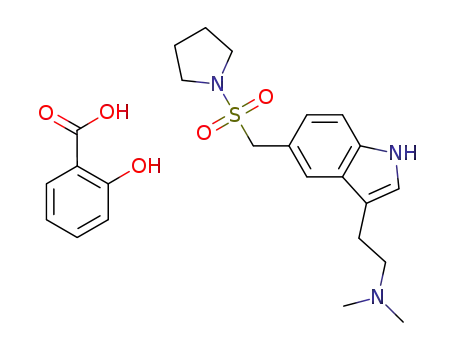 Molecular Structure of 922735-96-4 (almotriptan 2-hydroxy benzoate)
