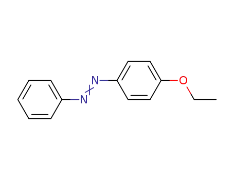 Molecular Structure of 7466-38-8 ((E)-1-(4-ethoxyphenyl)-2-phenyldiazene)