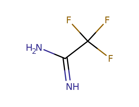 Molecular Structure of 354-37-0 (Trifluoroacetamidine)