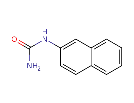 Molecular Structure of 13114-62-0 (2-naphthylurea)
