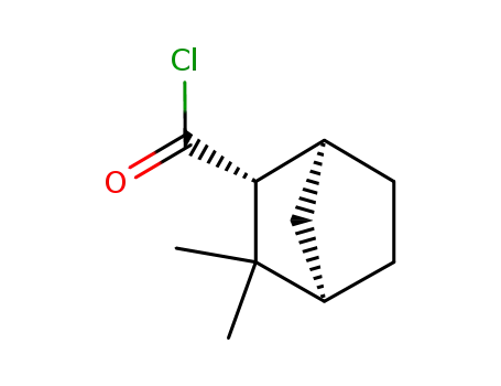 Molecular Structure of 61175-88-0 (exo-3,3-dimethylbicyclo[2.2.1]heptane-2-carbonyl chloride)