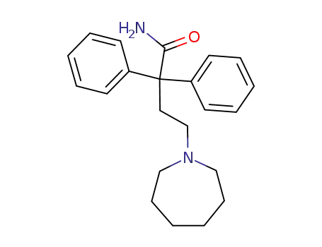 4-(アゼパン-1-イル)-2,2-ジフェニルブタンアミド