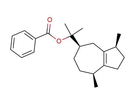 2-[(3S,5R,8S)-3,8-dimethyl-1,2,3,4,5,6,7,8-octahydroazulen-5-yl]-propan-2-yl benzoate