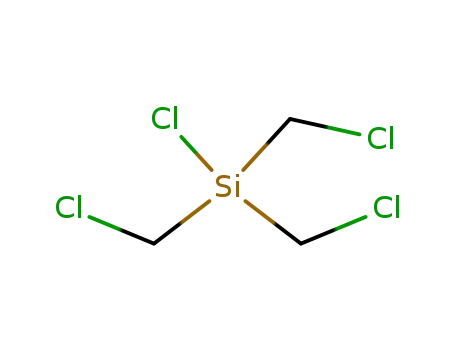 Molecular Structure of 1719-52-4 (tris(chloromethyl)chlorosilane)