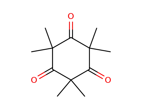 Molecular Structure of 778-18-7 (HEXAMETHYLCYCLOHEXANE-1,3,5-TRIONE)
