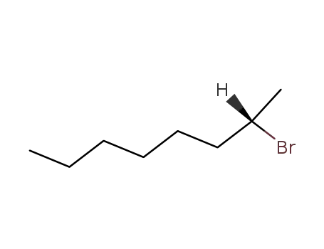Molecular Structure of 1191-24-8 ([S,(+)]-2-Bromooctane)