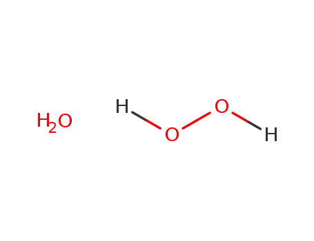 Molecular Structure of 155306-81-3 (hydrogen peroxide water)