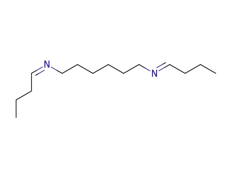 Molecular Structure of 1002-91-1 (N,N'-dibutylidenehexane-1,6-diamine)