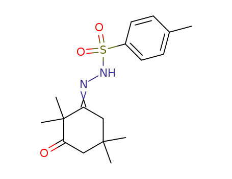 4-methyl-N-[(E)-(2,2,5,5-tetramethyl-3-oxocyclohexylidene)amino]benzenesulfonamide