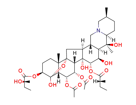 [(1S,2S,6S,9S,10S,11R,12R,13S,14S,15S,16S,17R,18R,19S,22S,25R)-16,17-diacetyloxy-10,12,14,23-tetrahydroxy-6,10,19-trimethyl-13-[(2R)-2-methylbutanoyl]oxy-24-oxa-4-azaheptacyclo[12.12.0.02,11.04,9.015,25.018,23.019,25]hexacosan-22-yl] (2S)-2-hydroxy-2-methylbutanoate