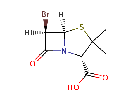 4-Thia-1-azabicyclo[3.2.0]heptane-2-carboxylicacid, 6-bromo-3,3-dimethyl-7-oxo-, (2S,5R,6R)-