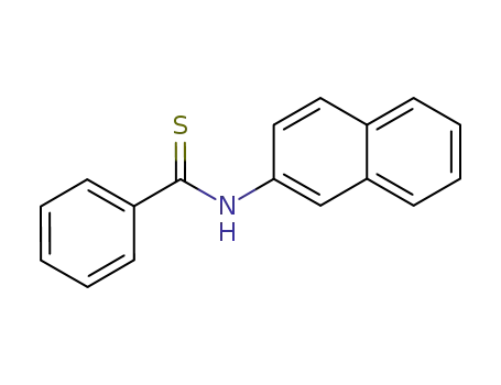Molecular Structure of 860723-67-7 (N-(naphthalen-2-yl)benzothioamide)