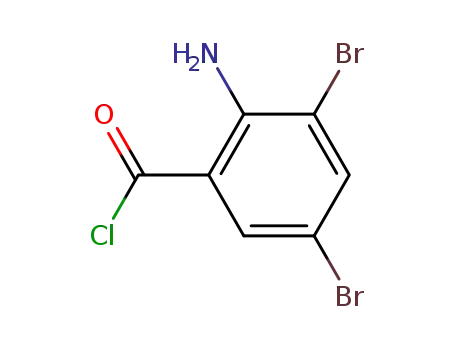 2-아미노-3,5-디브로모벤조일 클로라이드