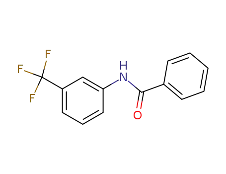 Molecular Structure of 1939-24-8 (N-[3-(TRIFLUOROMETHYL)PHENYL]BENZAMIDE)