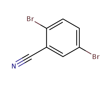 Molecular Structure of 57381-41-6 (2,5-DIBROMOBENZONITRILE)