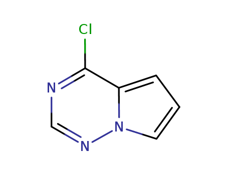 Pyrrolo[2,1-f][1,2,4]triazine, 4-chloro-