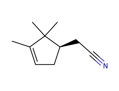 (R)-2,2,3-トリメチル-3-シクロペンテン-1α-アセトニトリル