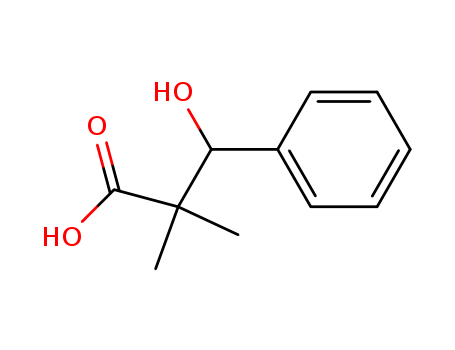 Benzenepropanoic acid, b-hydroxy-a,a-dimethyl-