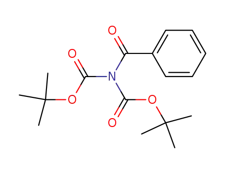 Molecular Structure of 135364-97-5 (tert-butyl benzoyl(tert-butoxycarbonyl)carbamate)