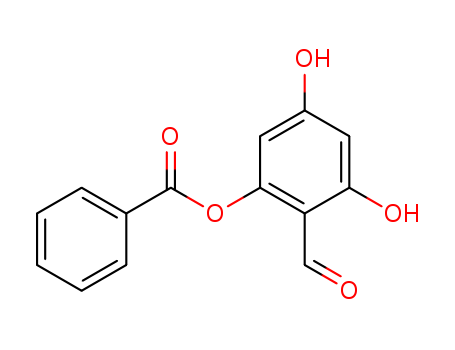 2-FORMYL-3,5-DIHYDROXYPHENYL BENZOATE