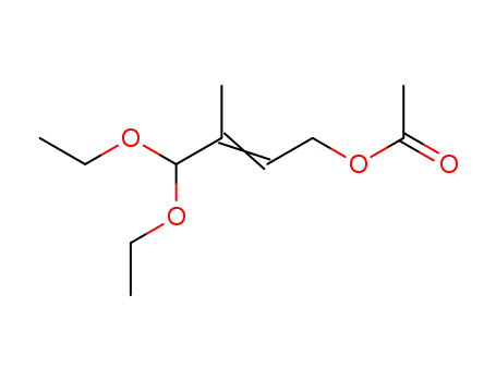 1,1-Diethoxy-4-acetoxy-2-methyl-2-buten