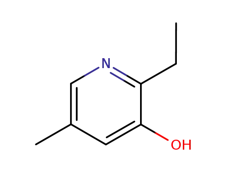 Molecular Structure of 57535-95-2 (2-ethyl-5-methyl-pyridin-3-ol)