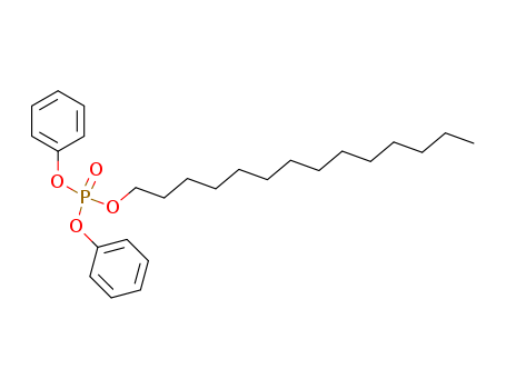Phosphoric acid, diphenyl tetradecyl ester