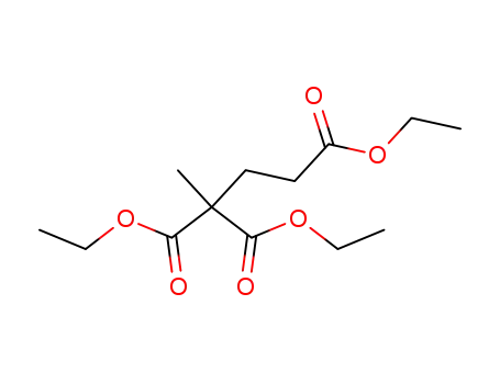 Molecular Structure of 39555-01-6 (diethyl 2-ethoxycarbonyl-2-methylglutarate)