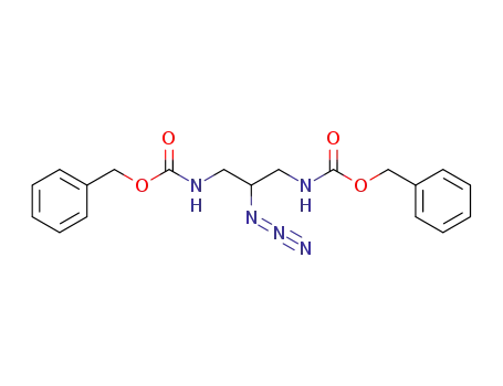 [2-azido-3-(benzyloxycarbonylamino)propyl]carbamic acid benzyl ester