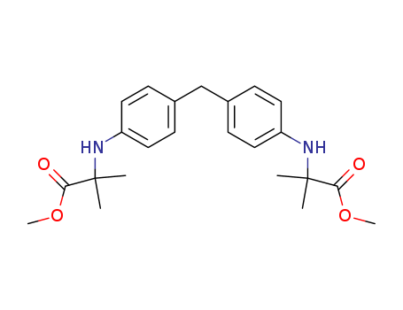 methyl2-[4-[[4-[(1-methoxy-2-methyl-1-oxopropan-2-yl)amino]phenyl]methyl]anilino]-2-methylpropanoate