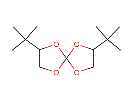 Molecular Structure of 134110-56-8 (2,7-Di-tert-butyl-1,4,6,9-tetraoxaspiro<4.4>nonane)