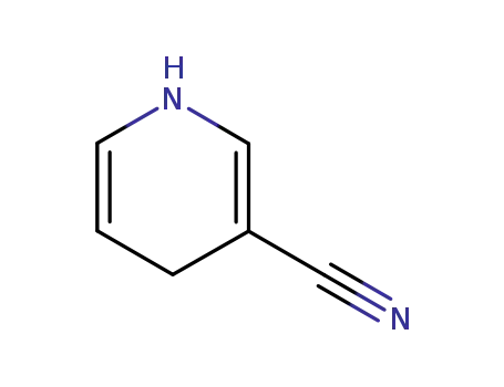 Molecular Structure of 23974-91-6 (3-Pyridinecarbonitrile, 1,4-dihydro-)