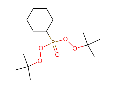 Phosphonodiperoxoic acid, cyclohexyl-, bis(1,1-dimethylethyl) ester