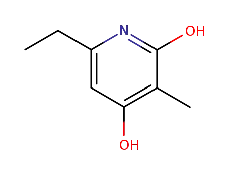 2(1H)-Pyridinone, 6-ethyl-4-hydroxy-3-methyl- (9CI)