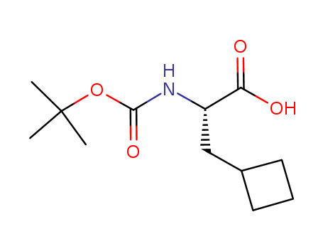 (S)-2-(tert-butoxycarbonylamino)-3-cyclobutylpropanoic acid