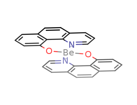 Beryllium,bis(benzo[h]quinolin-10-olato-kN1,kO10)-, (T-4)-